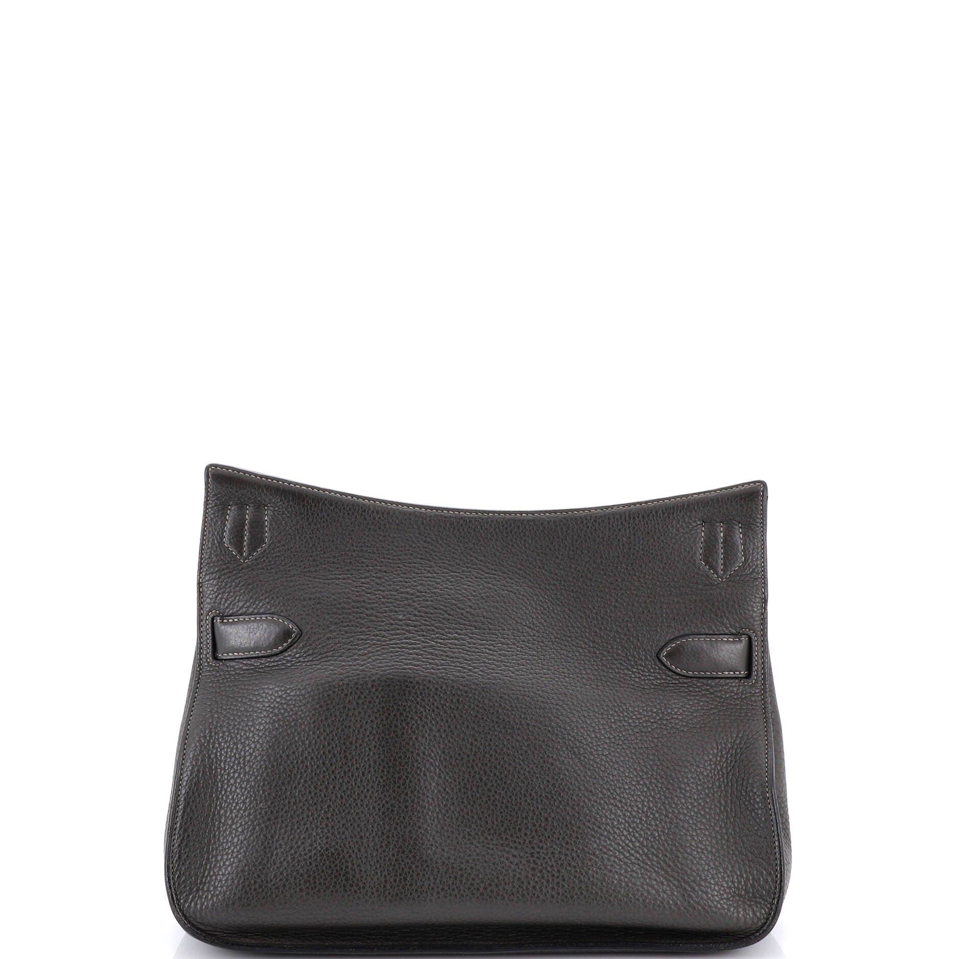 Pre-Owned Hermes Jypsiere Bag Clemence 34, Alternate, color, Graphite