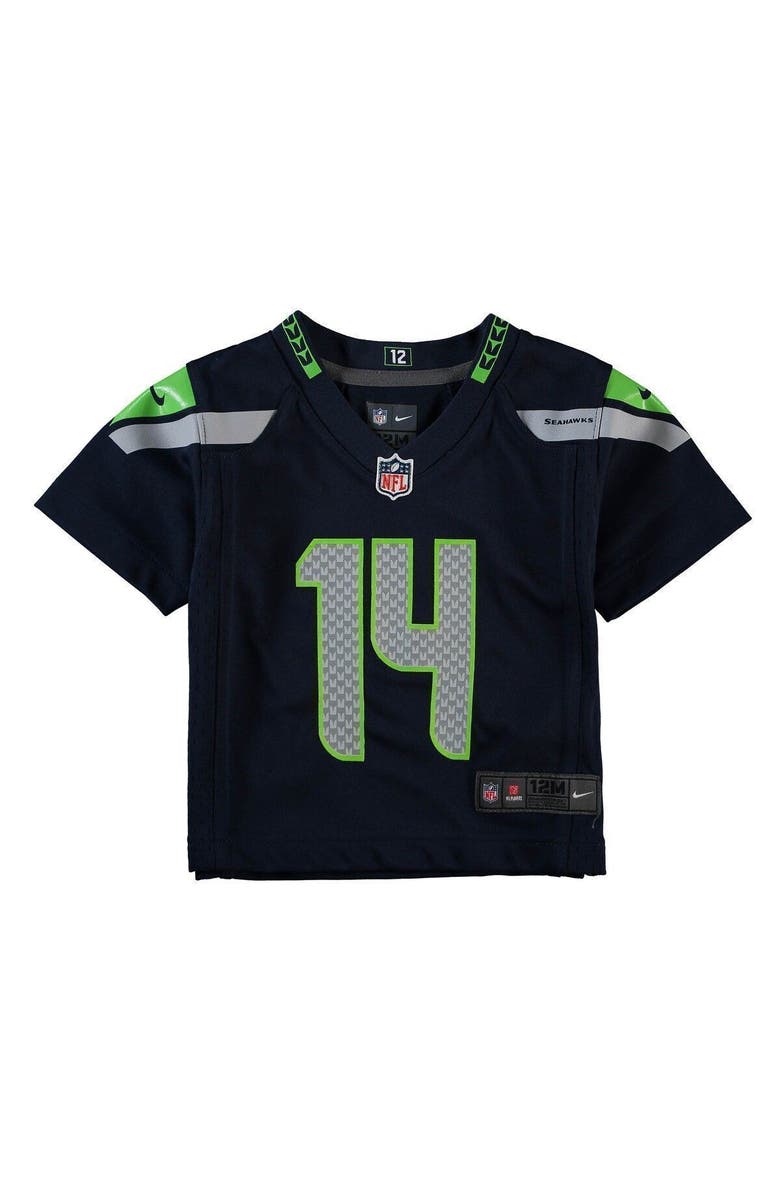 Nike Infant Nike DK Metcalf College Navy Seattle Seahawks Game Jersey, Alternate, color, Navy