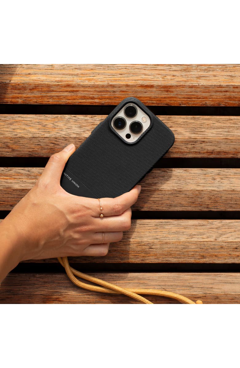 Native Union (Re)Classic Case iPhone 16, Alternate, color, Black