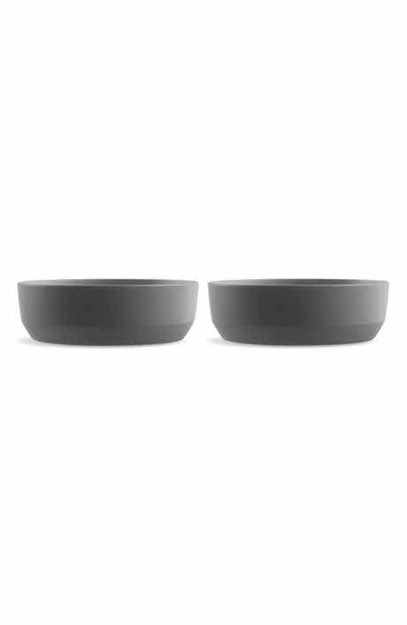 TarHong Three-Piece Medium Bevel Bowls & Slip Mat Set