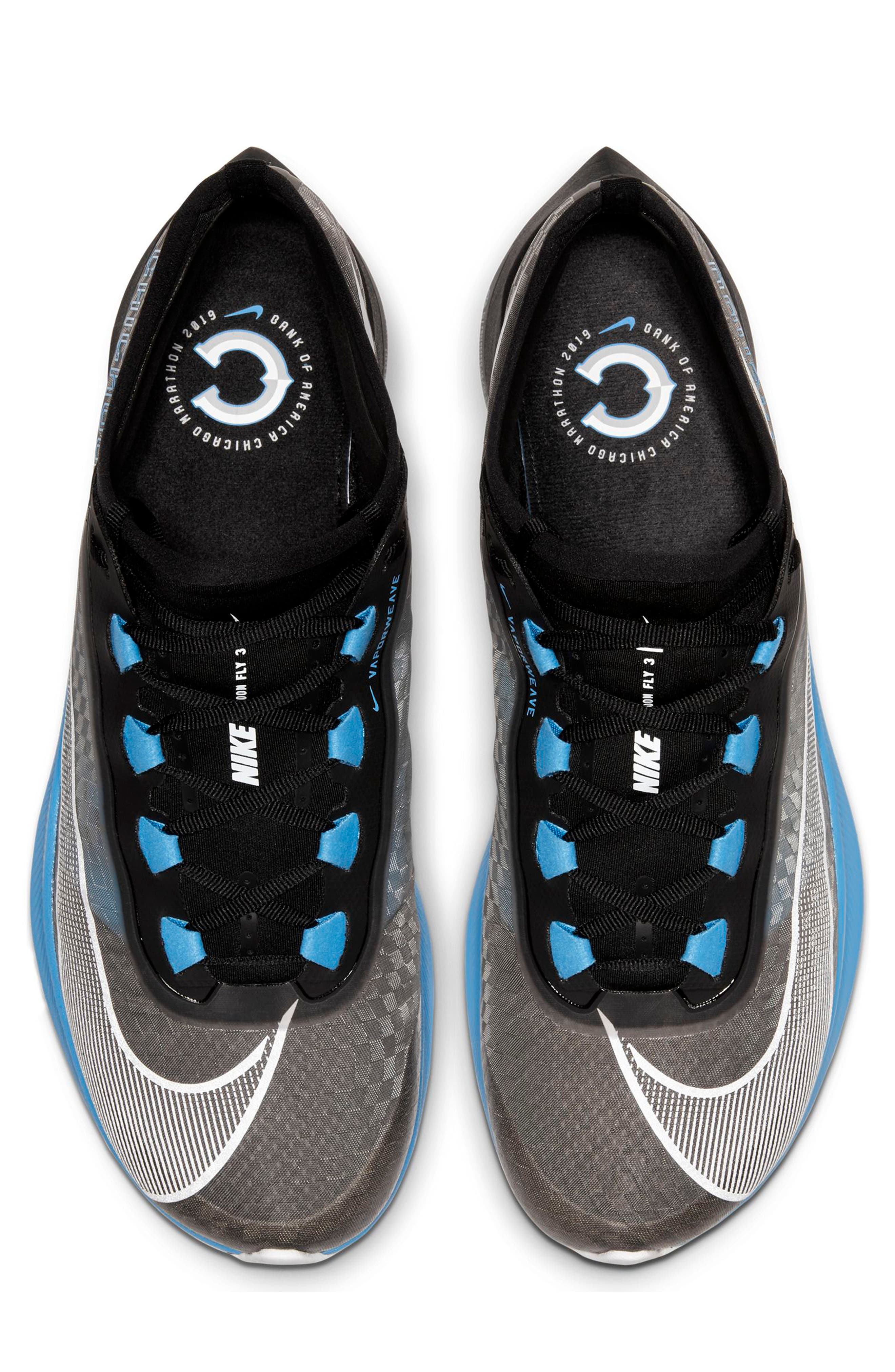 Nike Zoom Fly 3 Chicago Marathon Running Shoe, Alternate, color, 