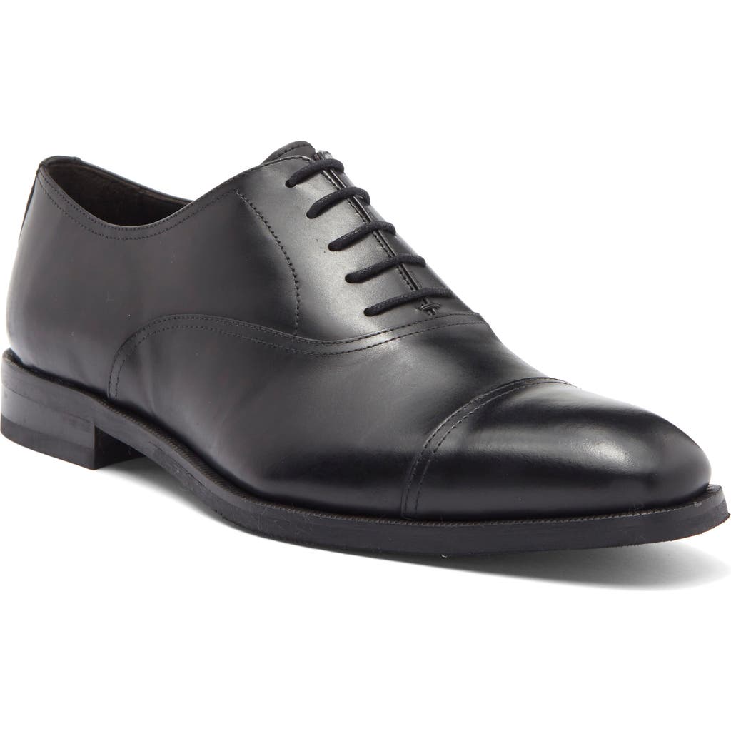 To Boot New York Amedeo Mens Leather Cap Toe Oxfords In Black