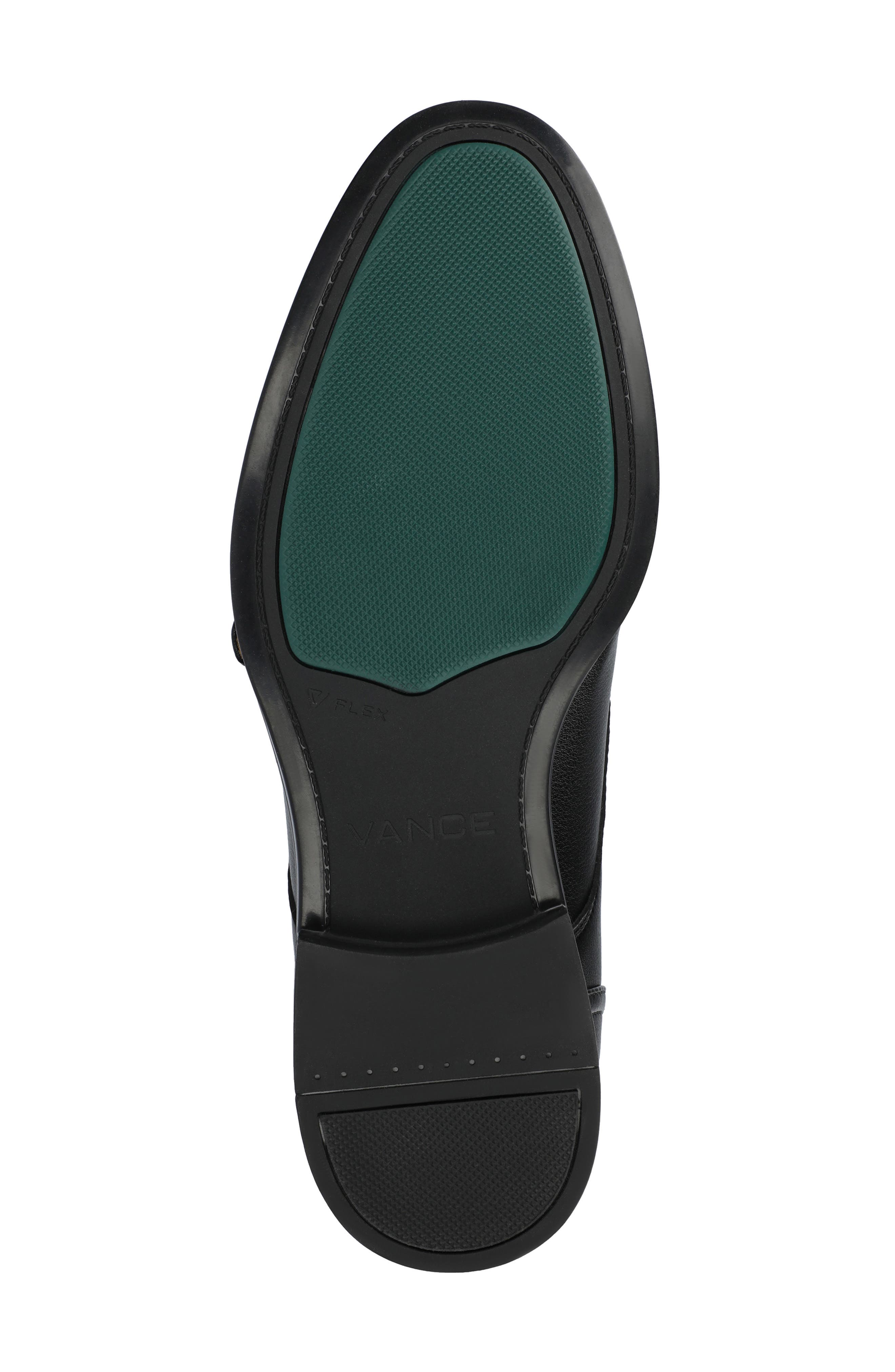 VANCE CO Dillon Double Monk Shoe, Alternate, color, Black