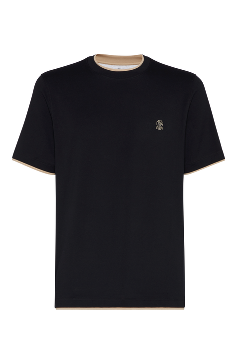 Exklusives T-Shirt von BRUNELLO CUCINELLI, gestreift high quality