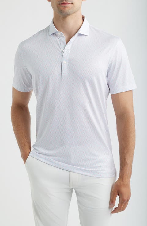 Pip Floral Performance Jersey Polo