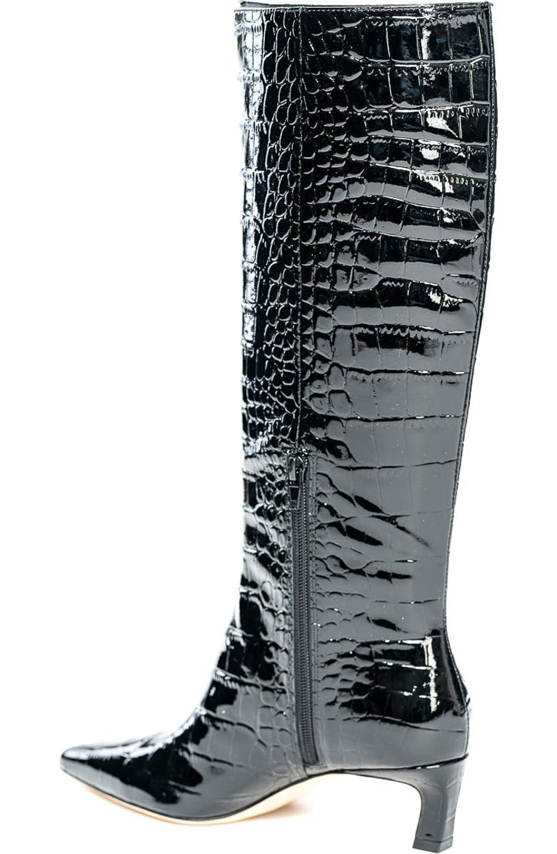 Allegra James Bella Embossed Boot, Alternate, color,