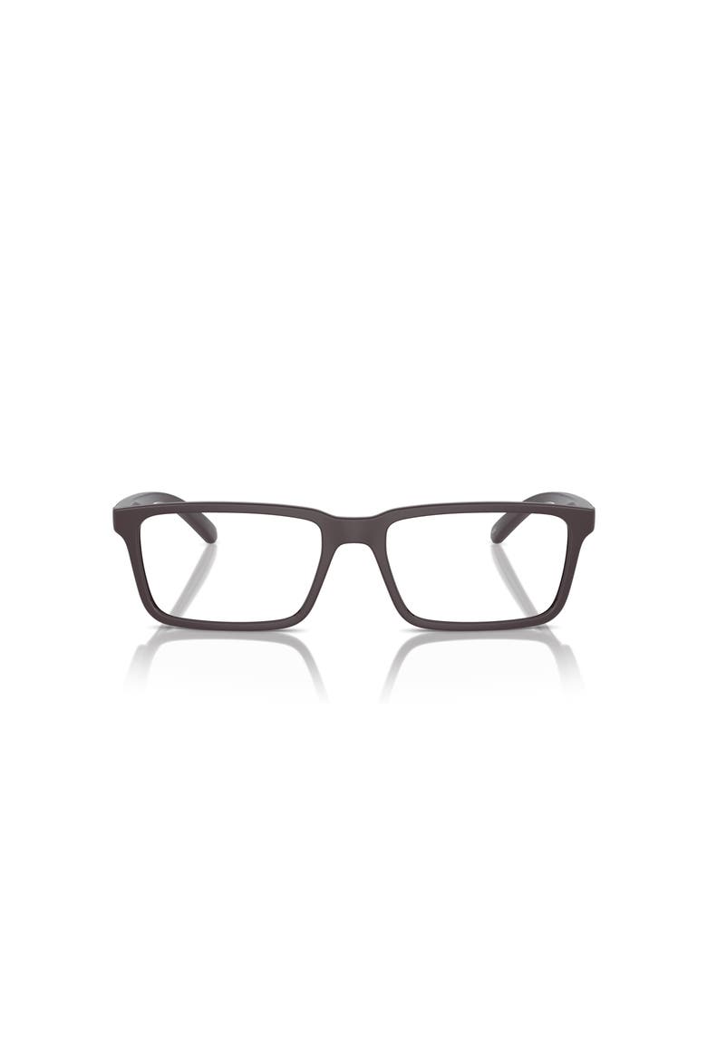 55mm Rectangle optical glasses, Alternate, color, Red