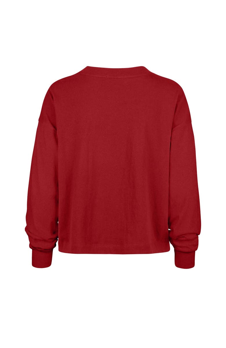 '47 Women's '47 Scarlet San Francisco 49ers Muse Sydney Long Sleeve T-Shirt, Alternate, color, Scarlet