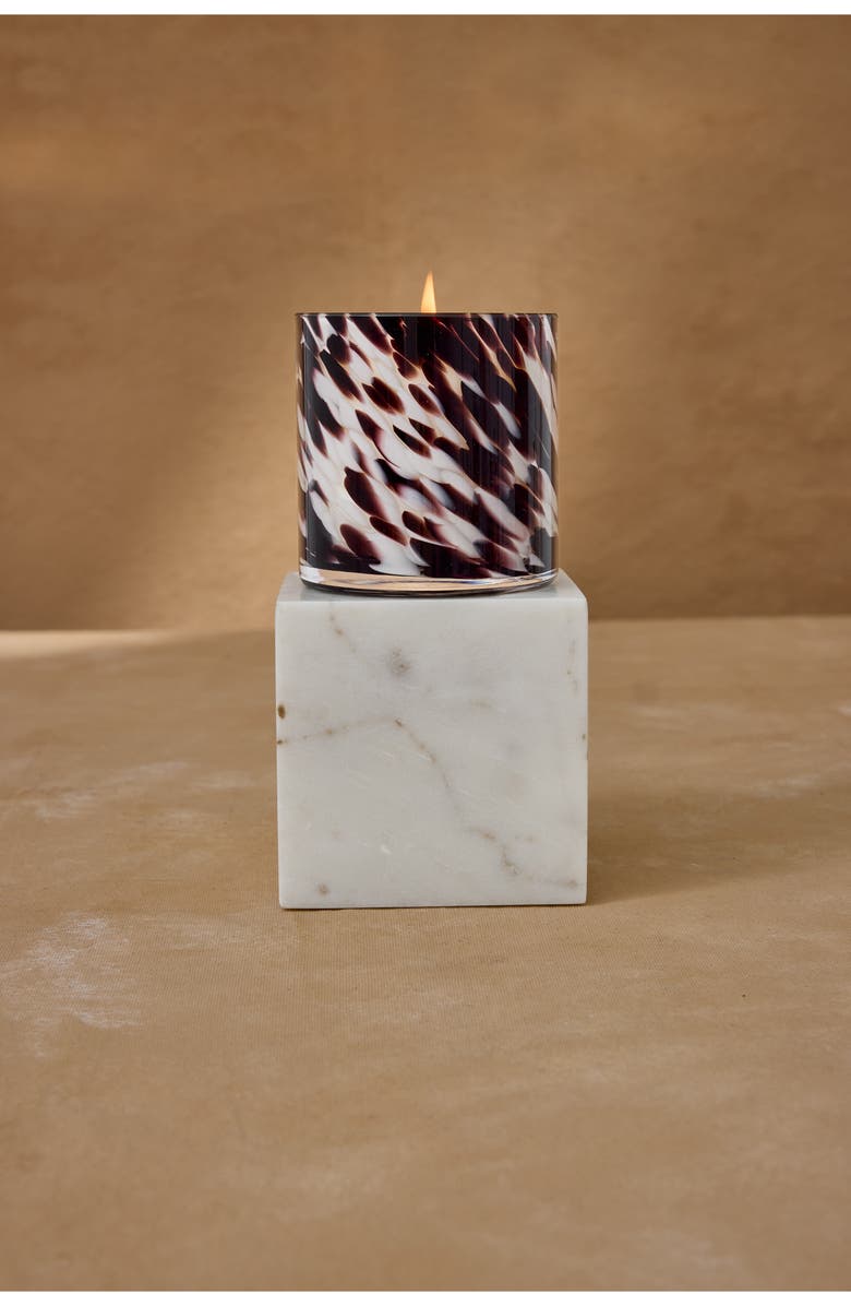 Lafco Saffron Sandalwood Classic Candle, Alternate, color, Black