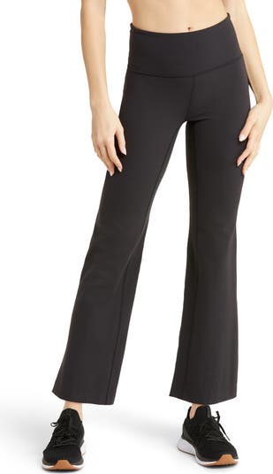 Zella Studio Luxe High Waist Flare Ankle Pants | Nordstrom Zella Studio Luxe High Waist Flare Ankle Pants | Nordstrom