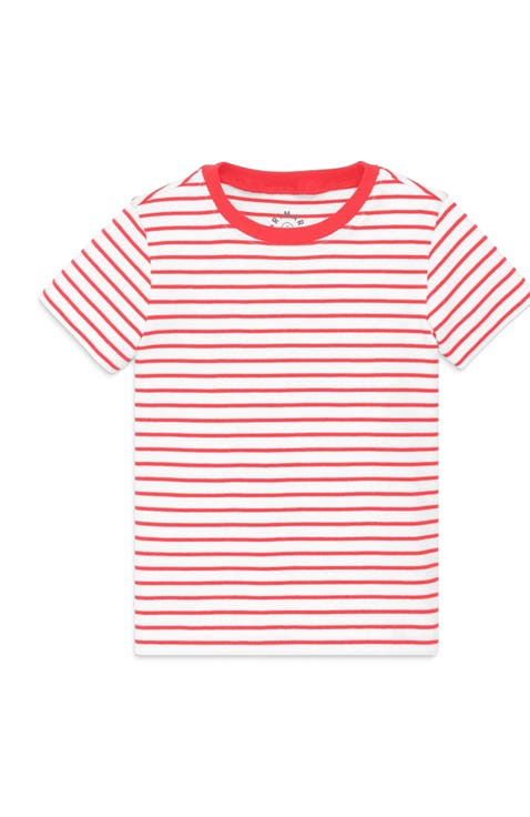 Kids Rib Tee In Stripe (Toddler, Little Kid, Big Kid)