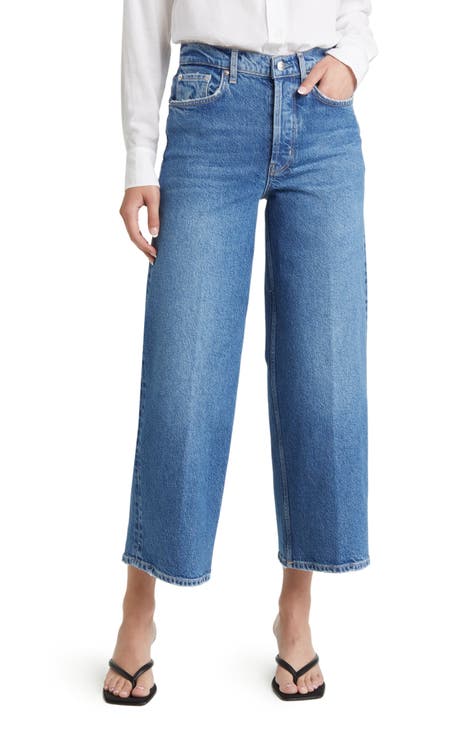 The Getty High Waist Crop Jeans (Mazarine)