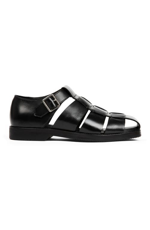 Anthony Veer Mariner Fisherman Sandel In Obsidian Black