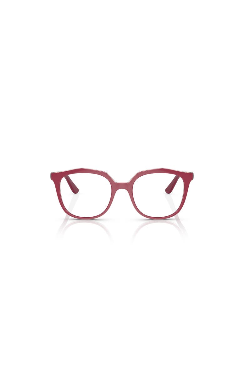 Vogue Eyewear 45mm Irregular optical glasses, Alternate, color, Pink