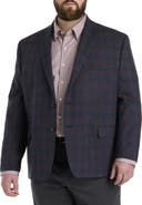 Michael Kors Big & Tall Plaid Sport Coat