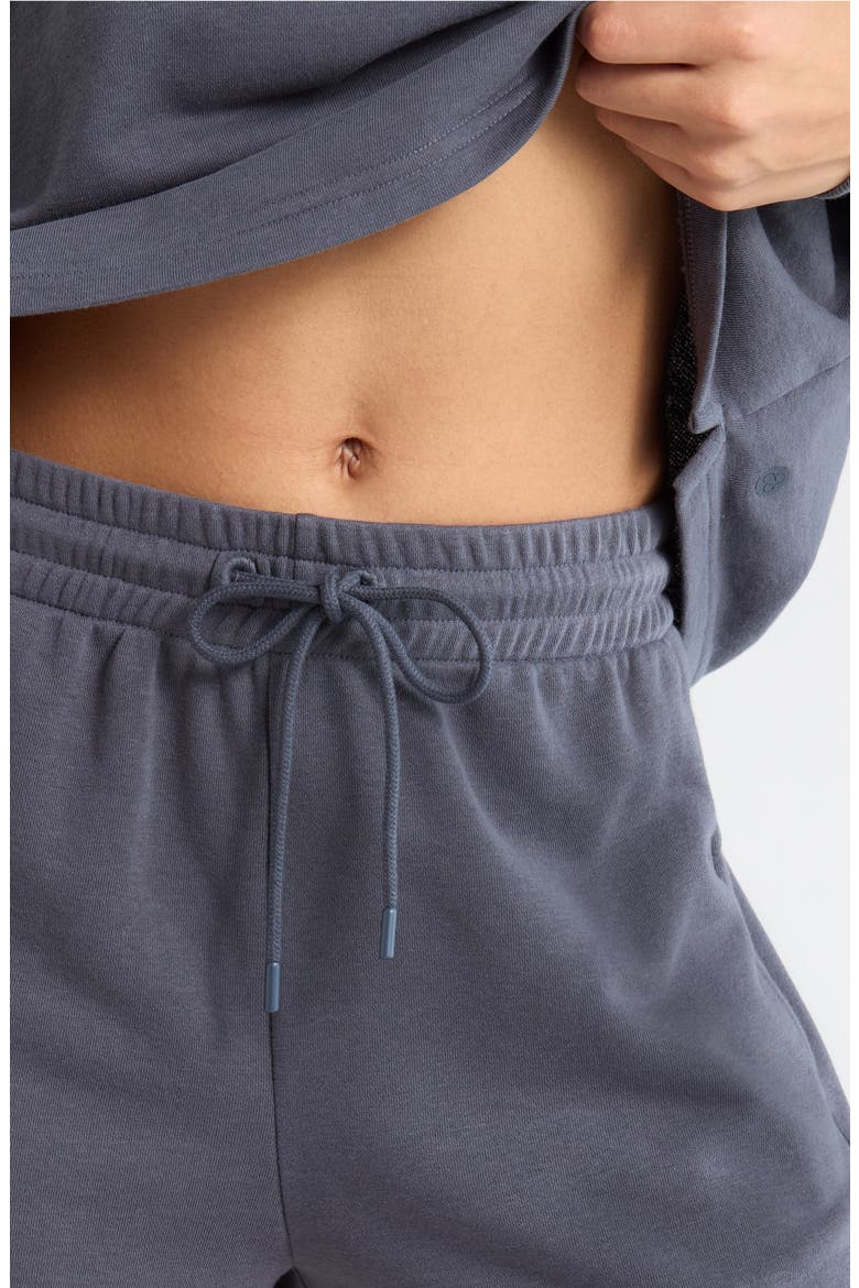 Go Easy French Terry Shorts, Alternate, color, NAVY ARMADA