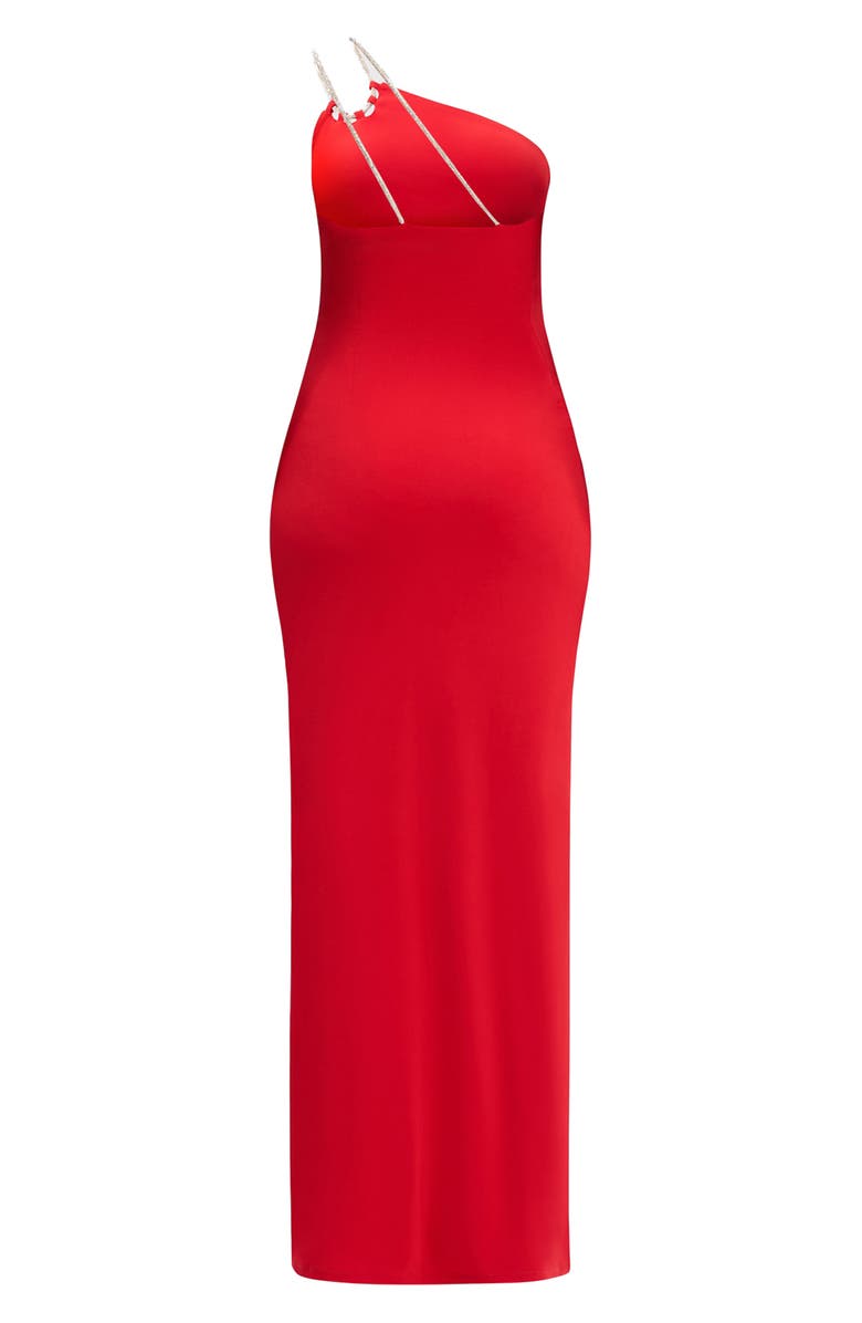 Herve Leger The Genevieve Gown, Alternate, color, Cardinal