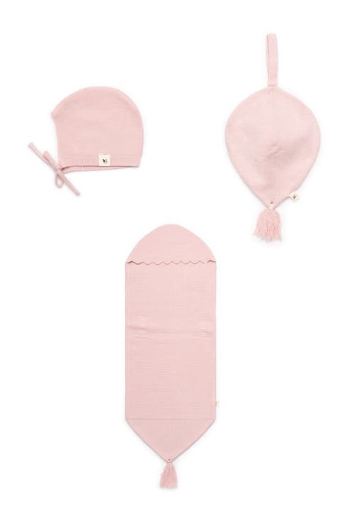 Knitted 3 Piece Cocoon Set
