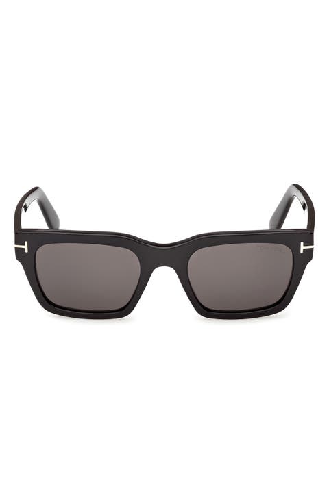 Andy 53mm Square Sunglasses