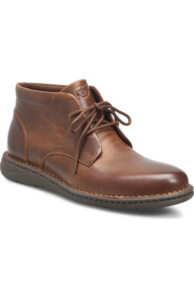 Børn Theo Chukka Boot, Main, color, Dk Brown Leather