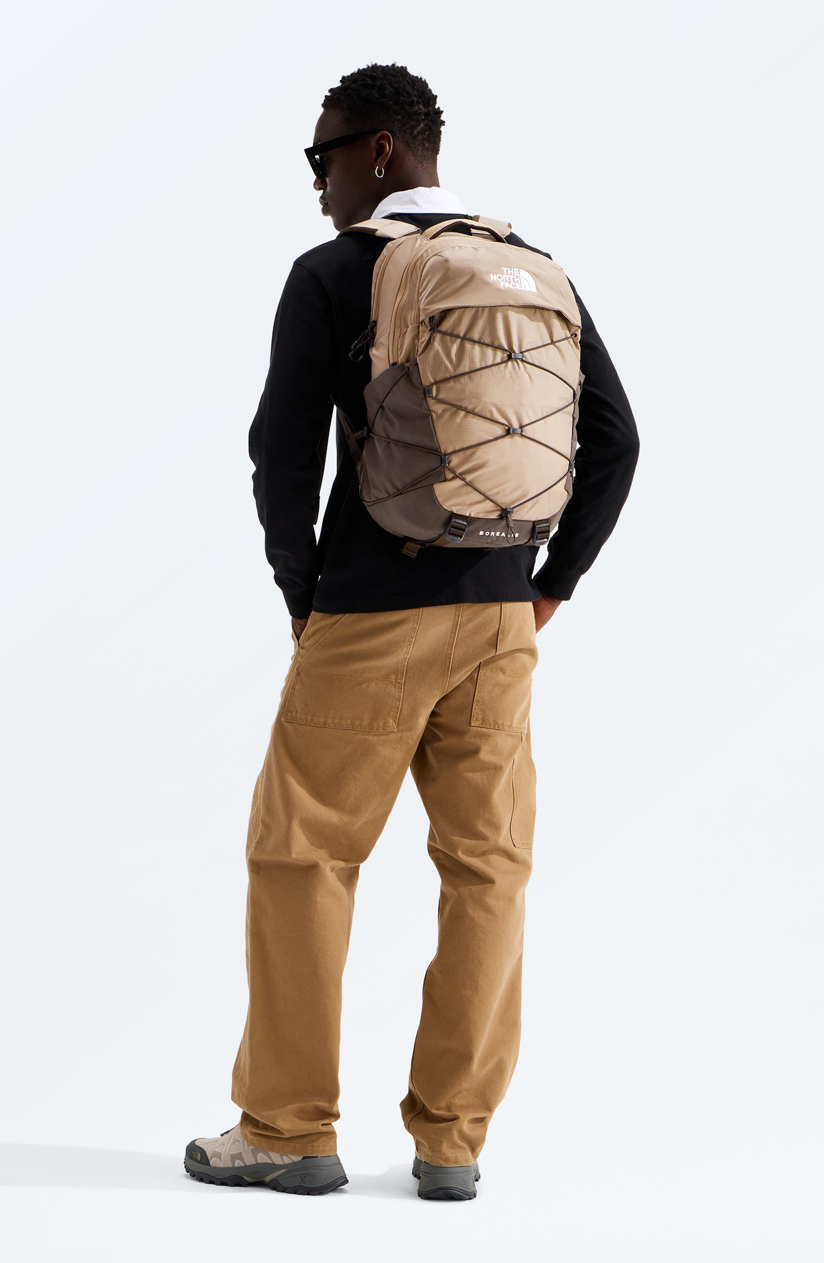Borealis Water Repellent Backpack, Alternate, color, GARNET/ DARK CHESTNUT