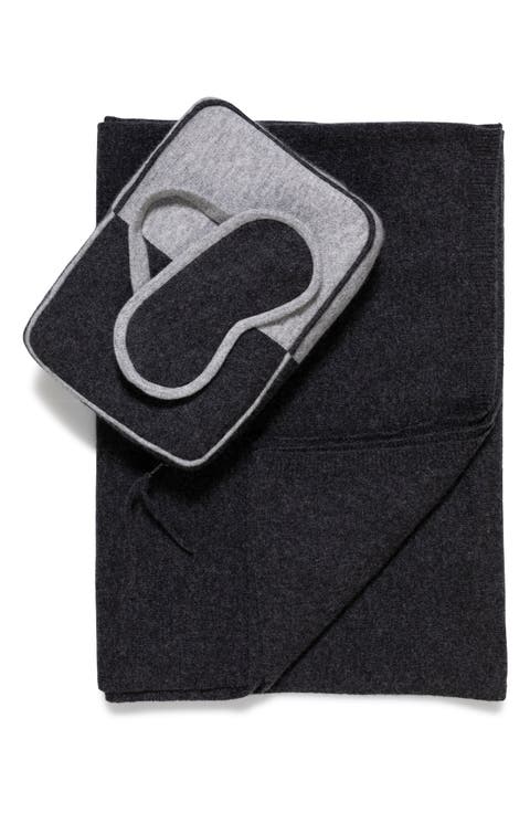Sophia Cashmere Colorblock Travel Set