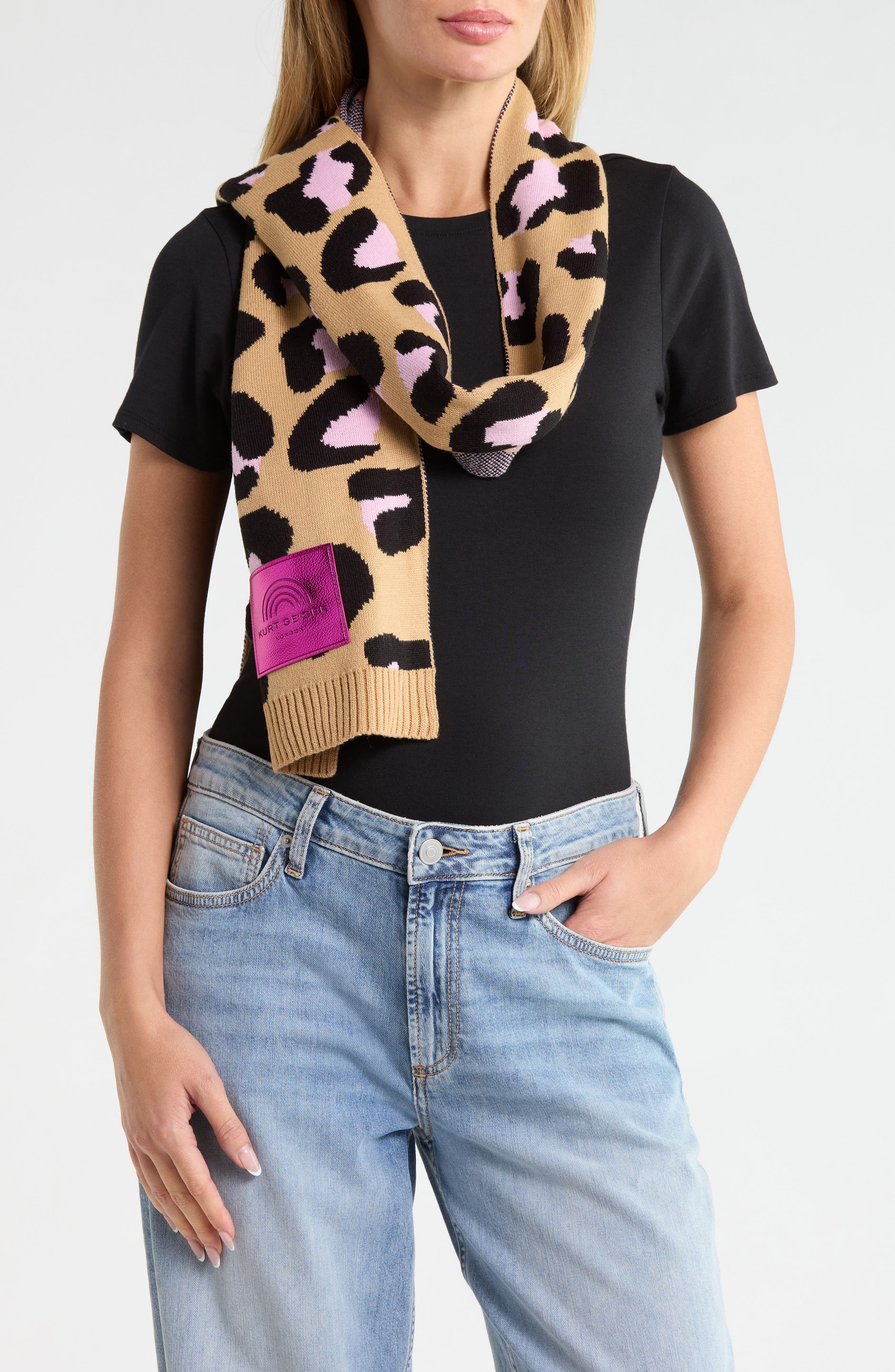 Leopard Scarf