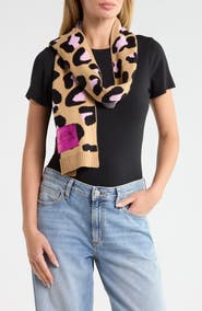 Kurt Geiger London Leopard Scarf