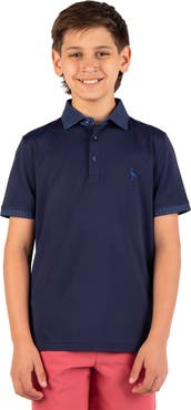 TailorByrd Kids' Micro Perforated Polo