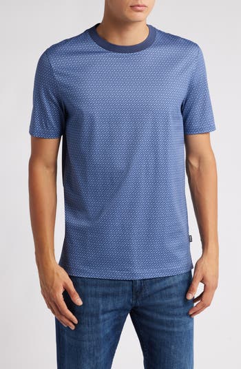 Tシャツ・カットソー BOSS Thompson 50 Cotton T-Shirt Navy BOSS Thompson Cotton Ringer T-Shirt | Nordstrom
