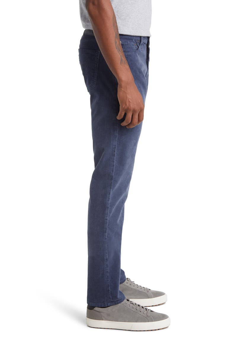 Tellis Slim Fit Corduroy Pants, Alternate, color, SULFUR BLUE NOTE