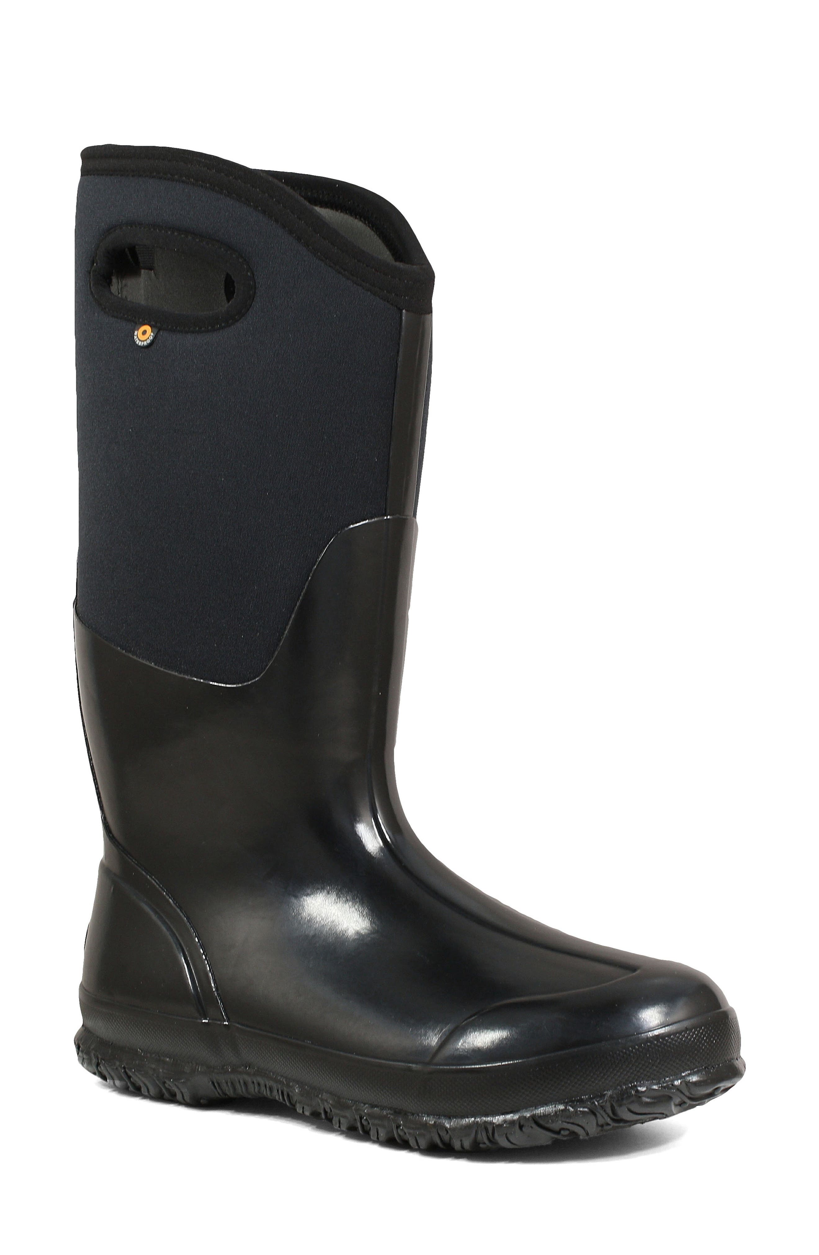 Bogs Classic Tall High Shine Insulated Waterproof Rain Boot, Main, color, 