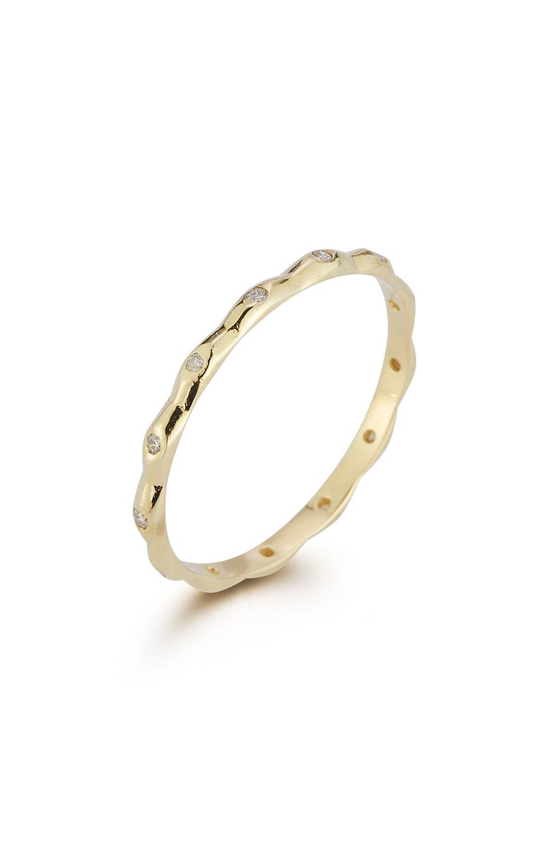 Ember Fine Jewelry 14K Gold Diamond Band Ring, Alternate, color, Gold