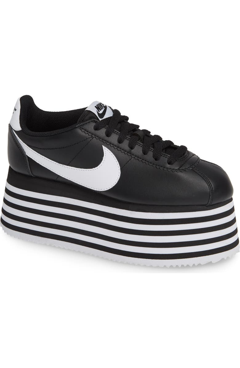 Comme des Garçons x Nike Cortez Platform Sneaker, Main, color,