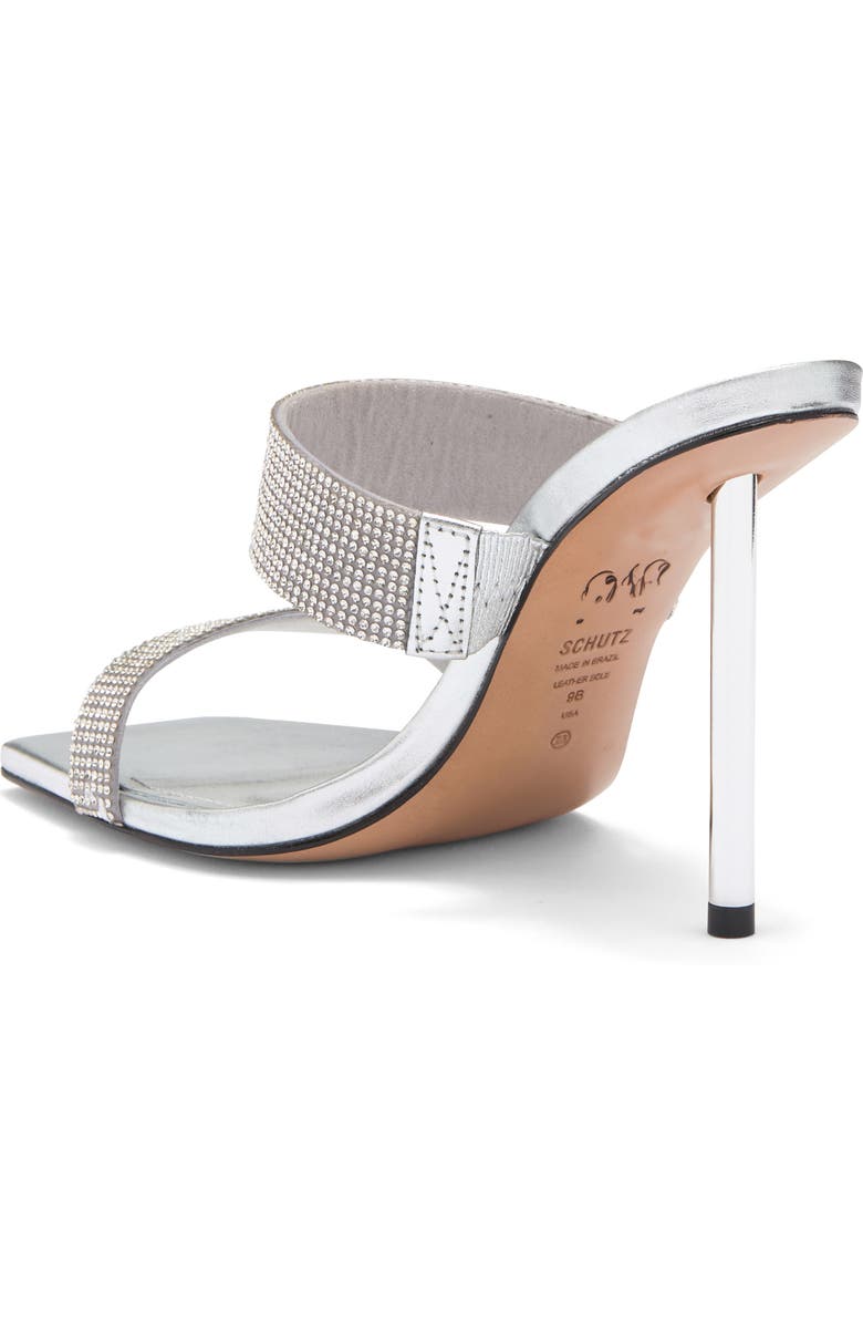 Schutz Liam Rhinestone Slide Sandal, Alternate, color,