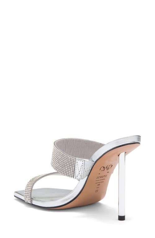Shop Schutz Liam Rhinestone Slide Sandal