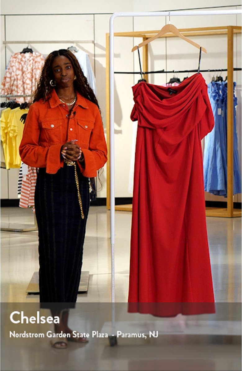 One-Shoulder Mermaid Gown, sales video thumbnail