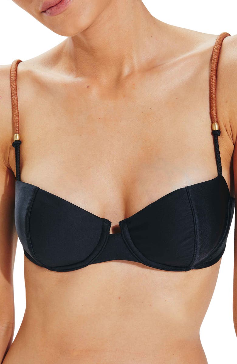 ViX Paula Hermanny Nissi Underwire Bikini Top, Main, color,