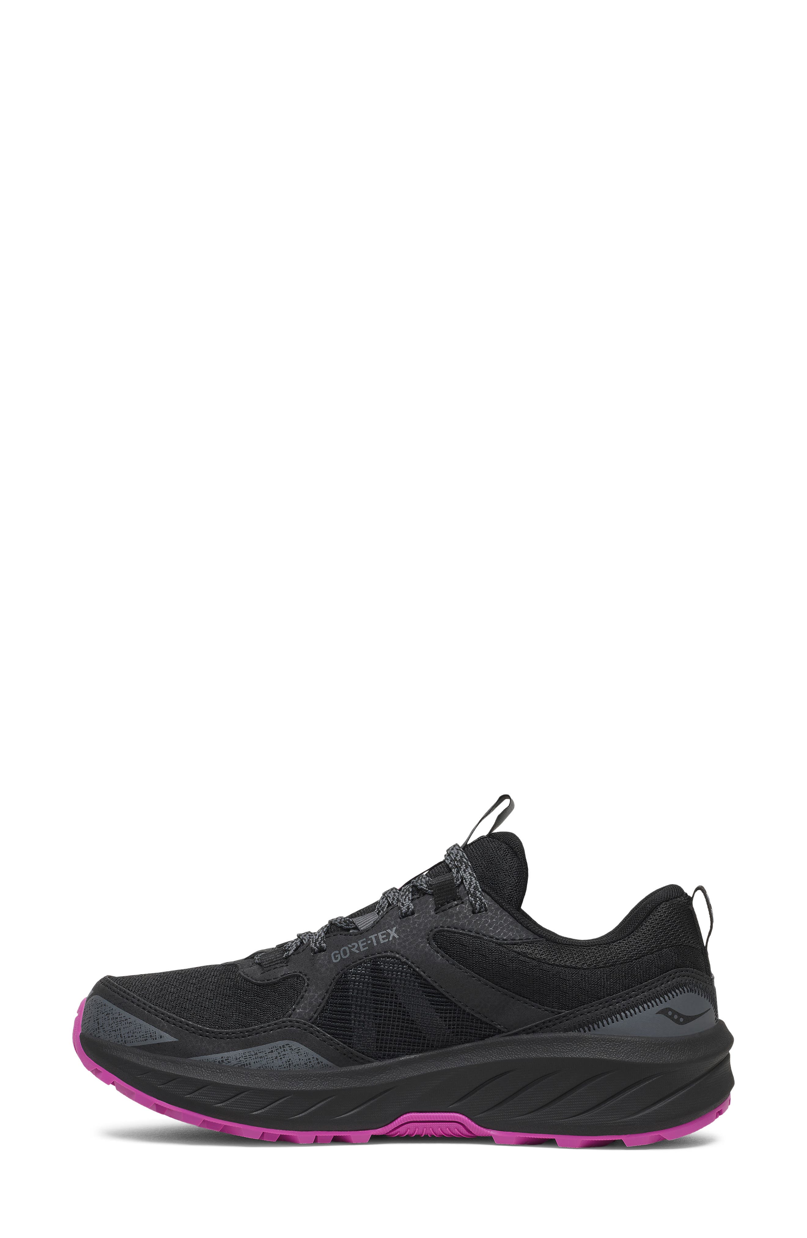 Excursion TR18 Gore-Tex Waterproof Trail Running Shoe, Alternate, color, BLACK/ MULBERRY