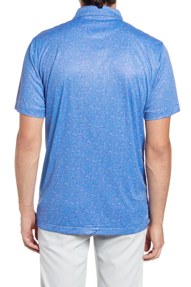 Featherweight Citrus Performance Golf Polo, Alternate, color, BLUE RIVER