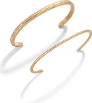 BaubleBar Simone Set of 2 Cuff Bracelets