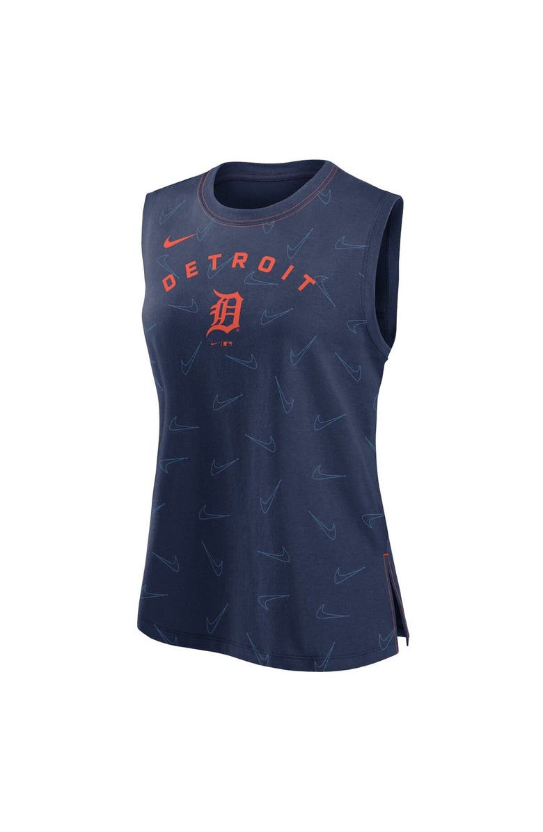 Nike Women's Nike Navy Detroit Tigers Muscle Play Tank Top, Alternate, color, 