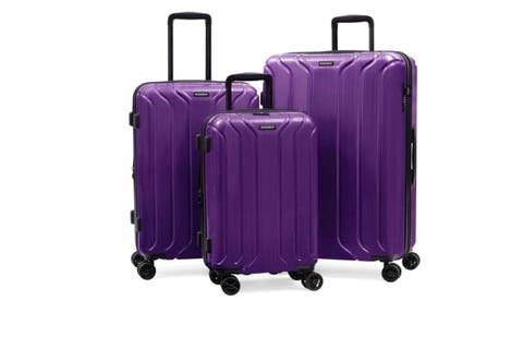 New York Elite Lightweight Expandable 3 Piece spinner Luggage Set  +3 packing cubes