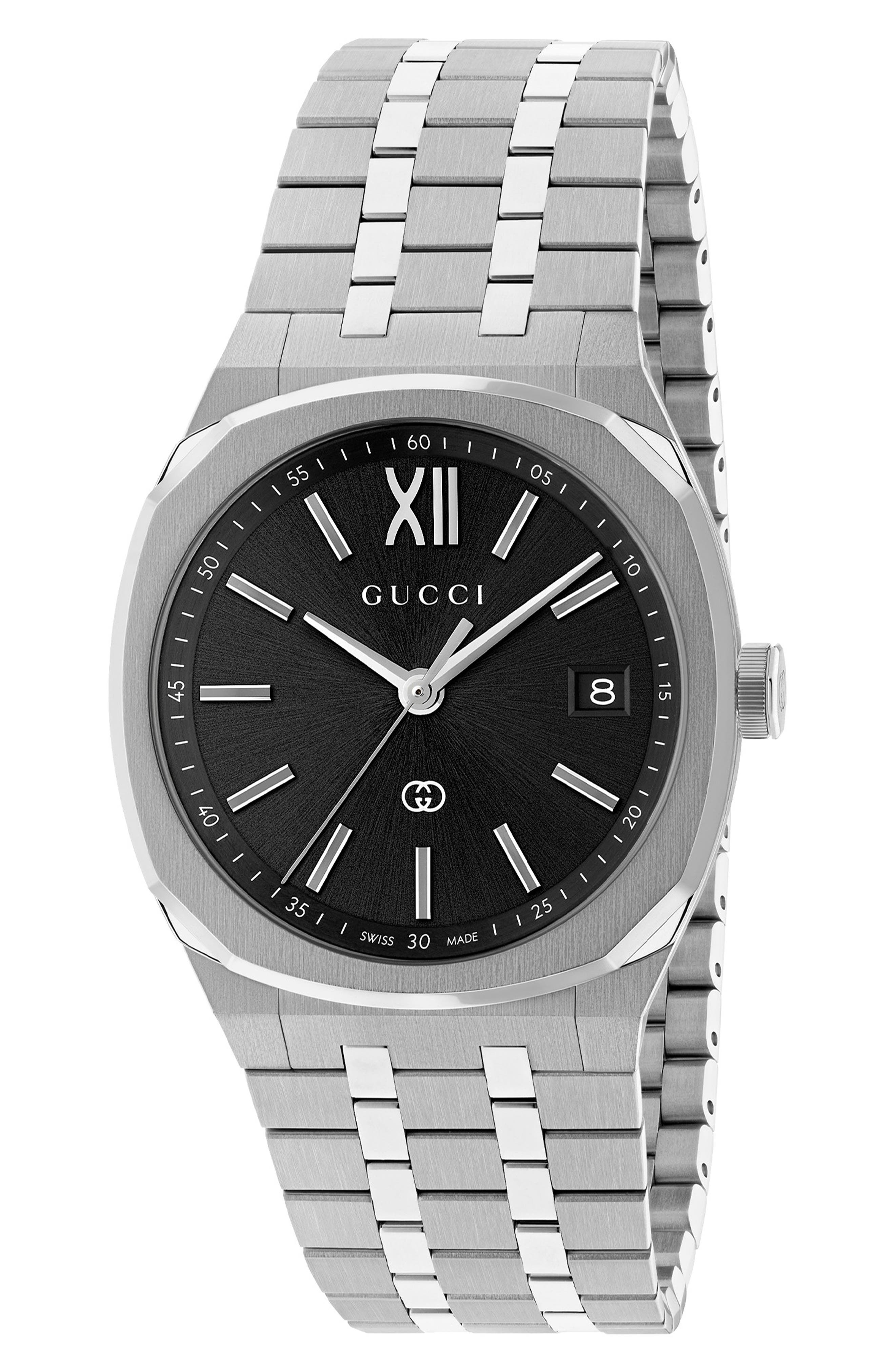 selected SILVER/ BLACK