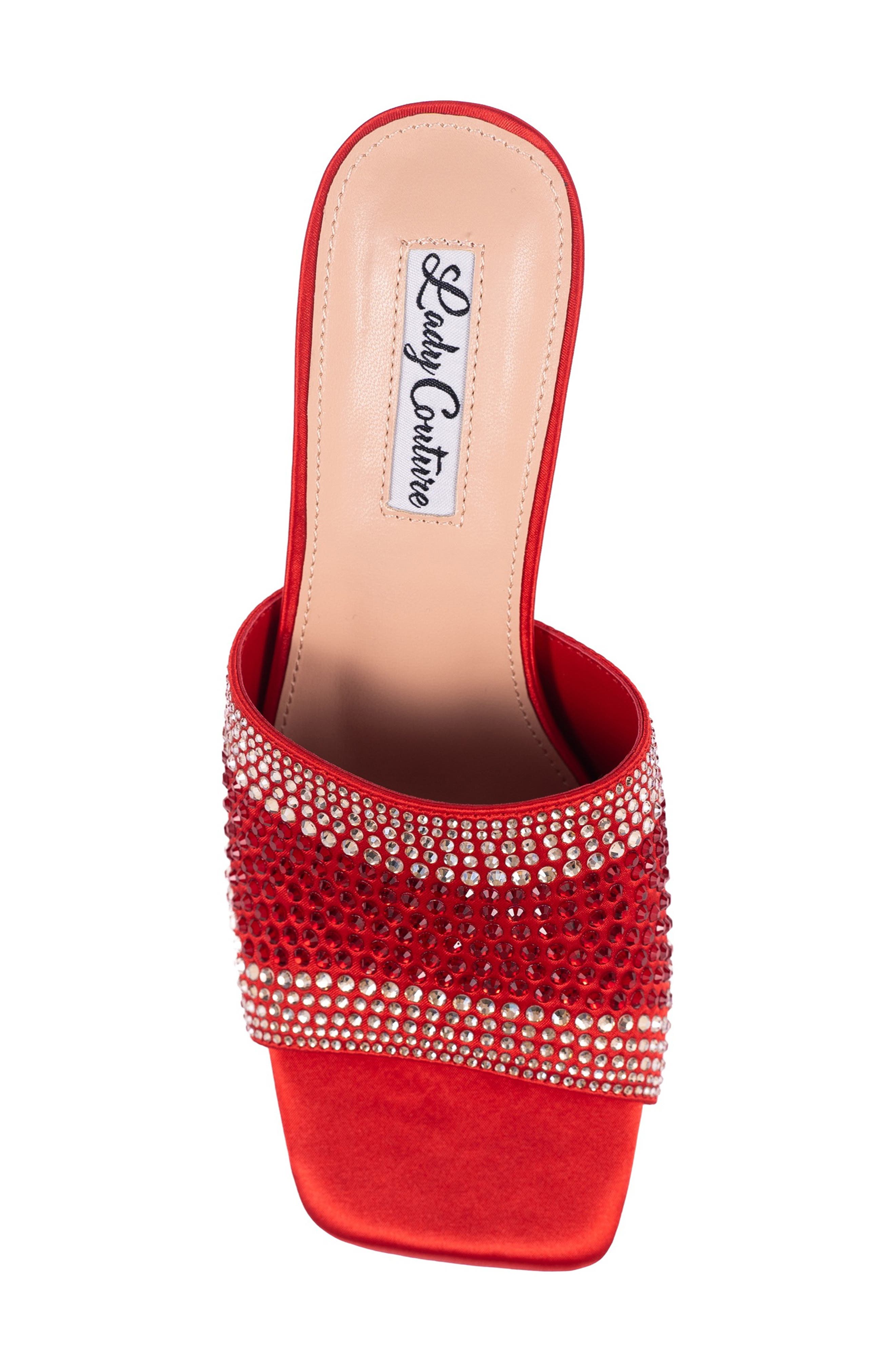 Fontana Slide Sandal, Alternate, color, RED