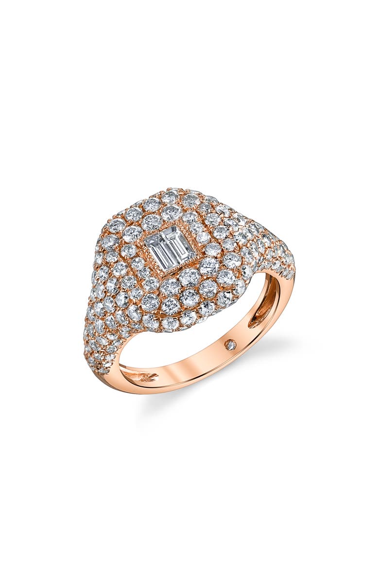 SHAY Pavé Diamond Pinky Ring, Main, color,