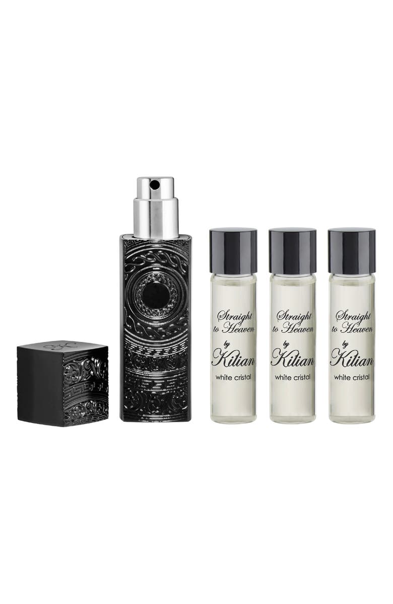 Kilian Paris Kilian LOeuvre Noire - Straight to Heaven, white cristal Travel Set, Main, color, 