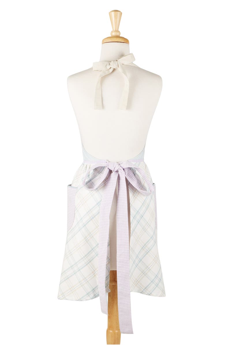 Design Imports Cottontail Farmhouse Apron, Alternate, color, White