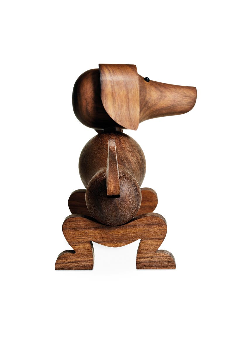 Kay Bojesen Dog Small, Alternate, color, Walnut