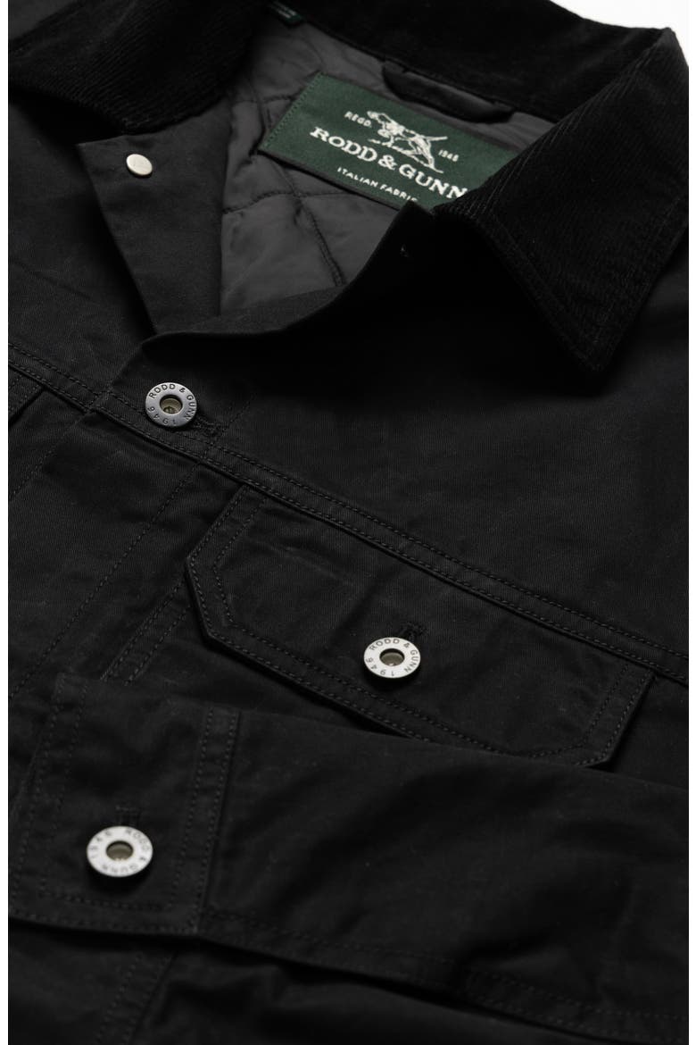 Dashwood Trucker Jacket, Alternate, color, ONYX